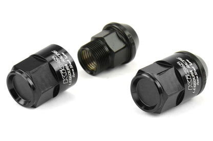 KICWCL3513K Project Kics Leggdura Racing Shell Type Lug Nut 35mm (Closed-End) - 2015+ WRX / 2015+ STI / 2013+ FT86-Black,