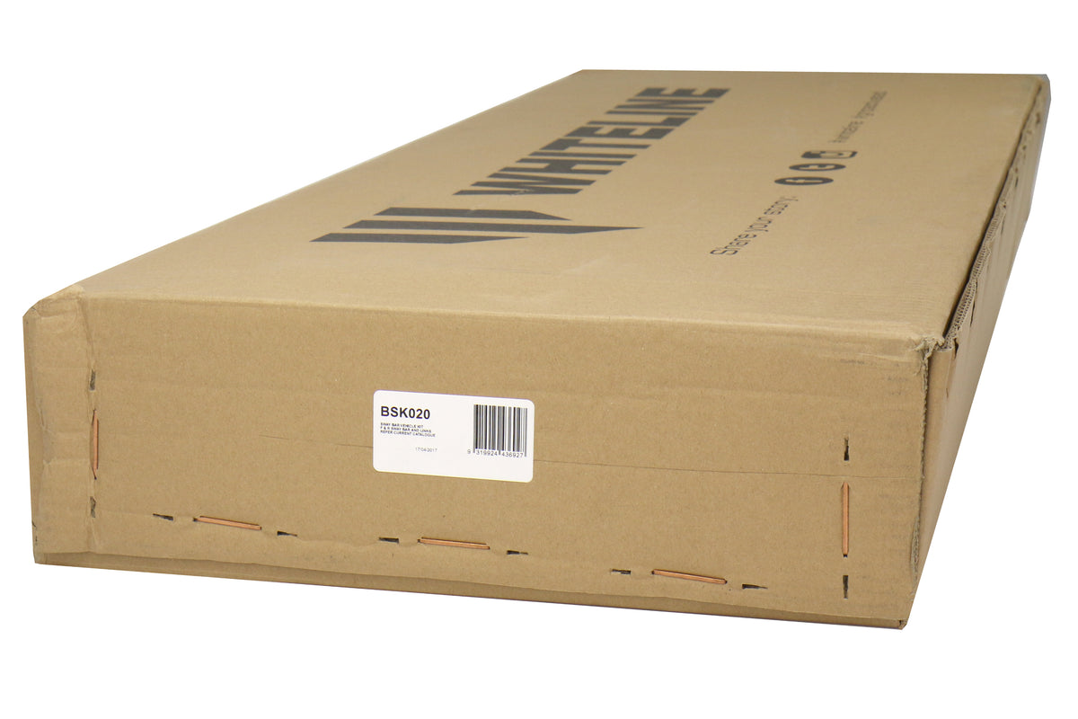 WHIBSK020 Whiteline Front and Rear Sway Bar Kit,