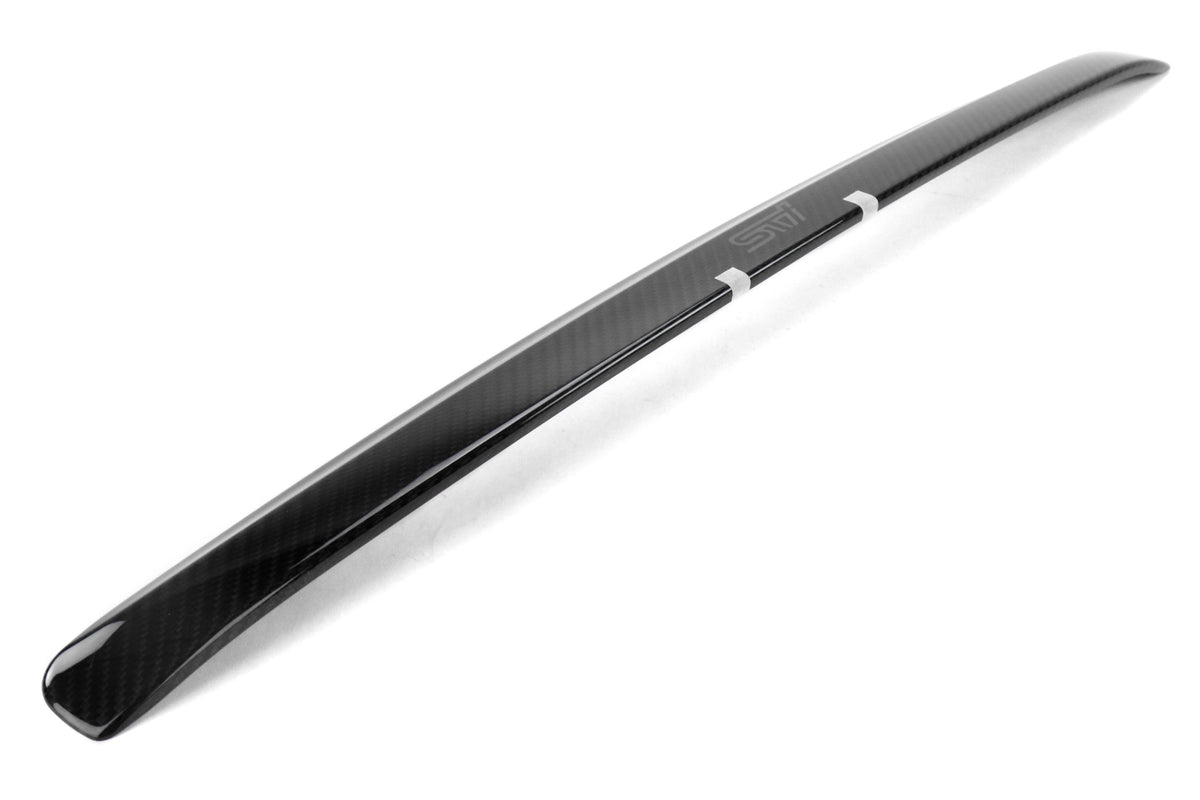 STIJ121SVA100 STI Carbon Fiber Trunk Finish - 2015+ WRX / 2015+ STI,