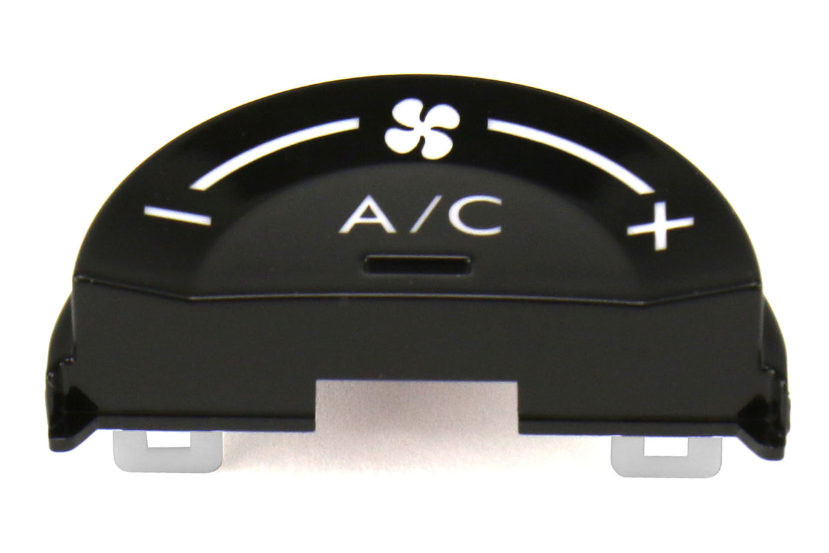 Subaru JDM Dual Climate Piano Black Knob Filler Panel Fan Subaru Models (inc. 2015+ WRX/STI / 2014+