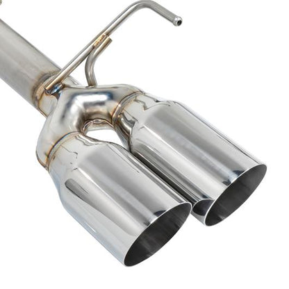 REMRO-TSVA-S4 Greddy Remark Axleback Exhaust 4in Tip - 2015+ WRX / STI-Stainless Tips-Single Wall,