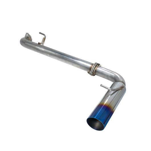 REMRO-TTZN-SL Remark Single-Exit Axleback Exhaust System BOSO Edition Burnt Stainless Steel Tip,