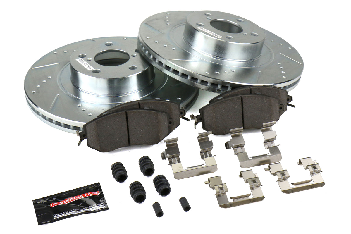 POWK6082-26 Power Stop Z26 Street Warrior Brake Upgrade Kit (Front) - 2013-2021 FRS / BRZ / 86,