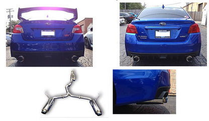 HKS31006-BF001 HKS Hi-Power Cat Back Exhaust System - 2015+ WRX / 2015+ STI,