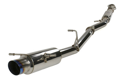 INVHS02SW1GTT Invidia N1 Cat Back Exhaust Titanium Tip - 2002-2007 Subaru WRX/STI,