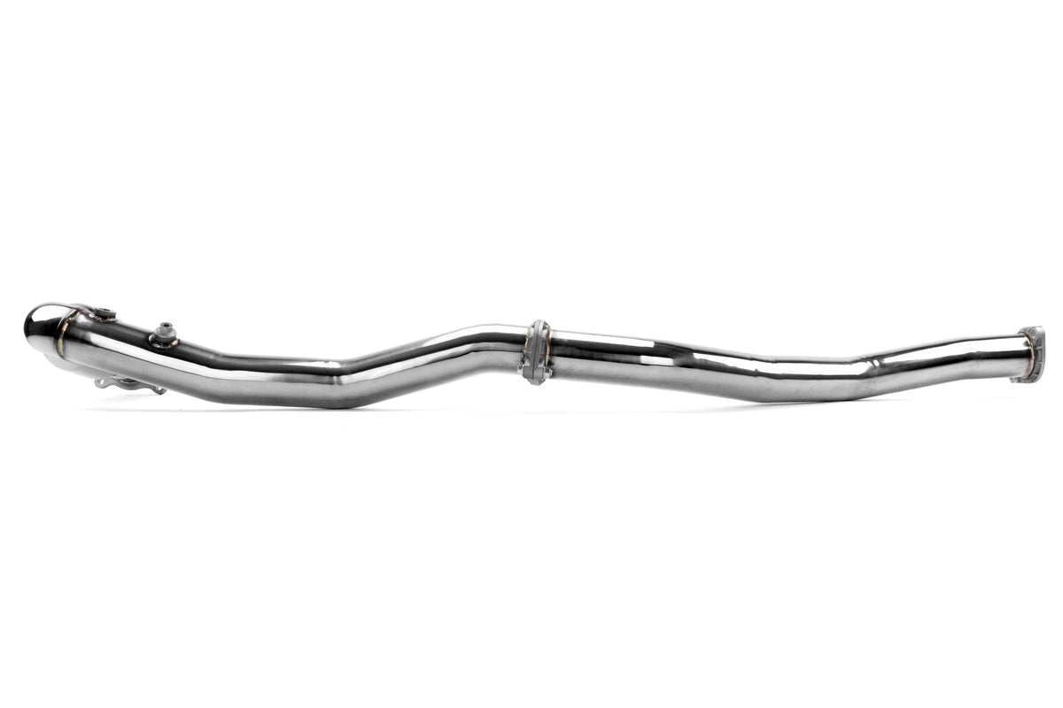 INVHS15SWMDOC Invidia Catted Stainless Steel Downpipe - 2015+ WRX 6MT,