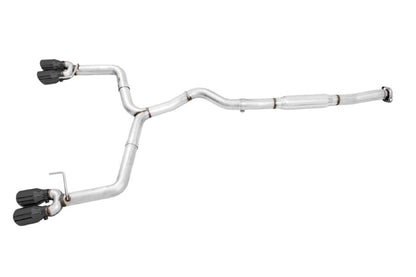 AWE3020-43979 AWE Tuning Track Edition Cat Back Exhaust Diamond Black Tips - 2022+ Subaru WRX,