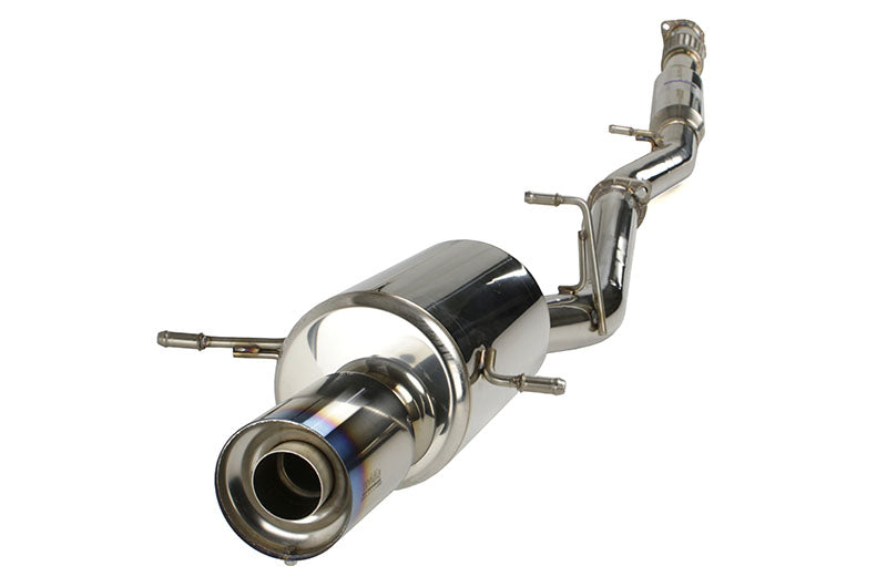 INVHS02SW1G2T Invidia G200 Cat Back Exhaust Titanium Tip - 2002-2007 Subaru WRX/STI,
