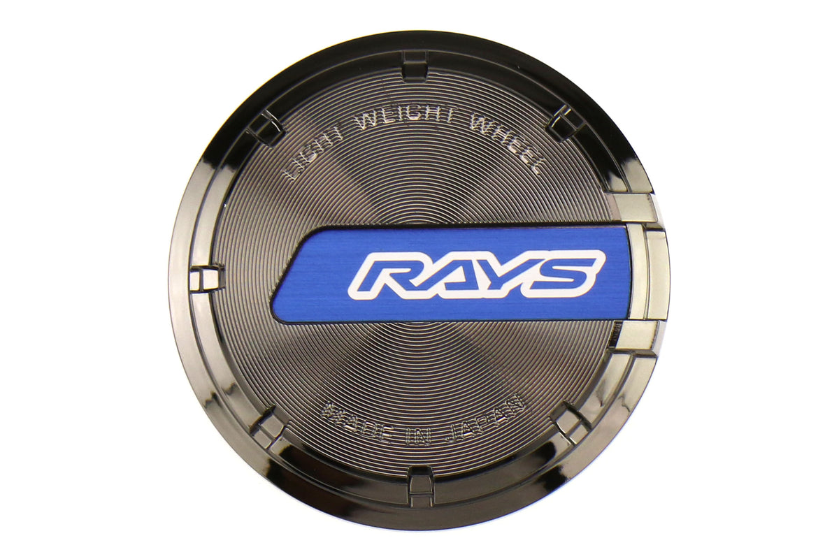 GRAWCGLBLBK Rays Gram Lights 57CR / 57DR GL Center Cap-Blue-Black,