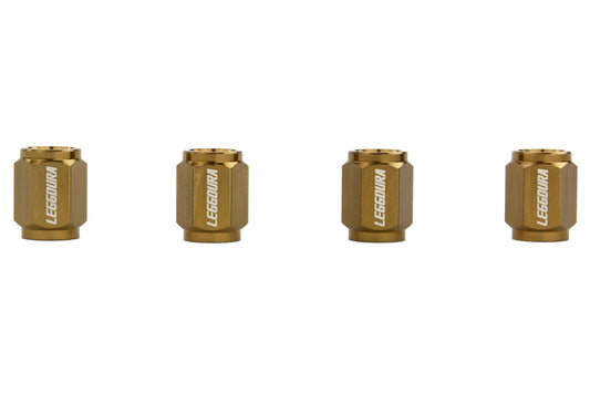 KICWCKIVB Project Kics Leggdura Valve Cap Set - Universal-Bronze,