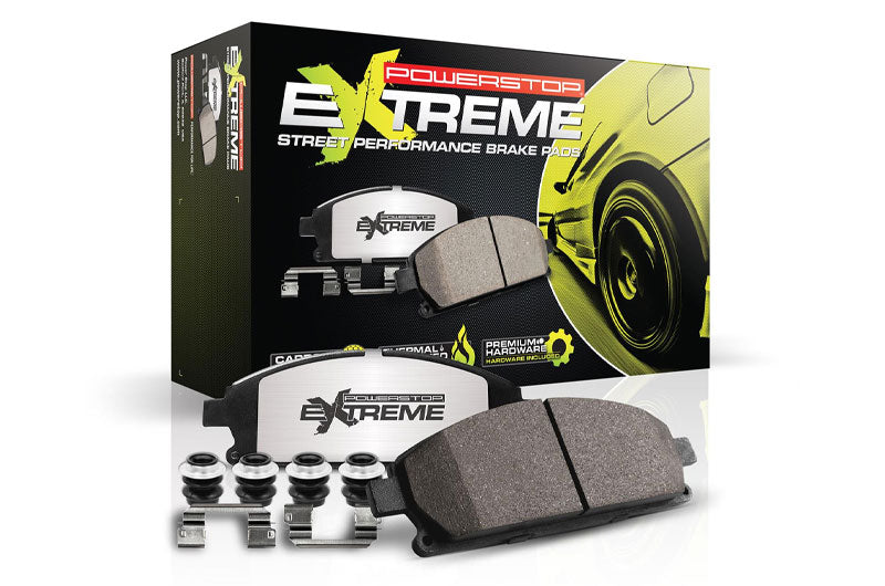 POWZ26-2118 Power Stop Z26 Street Performance Carbon Fiber Ceramic Compound Brake Pads - 2018-2020 Subaru STI,