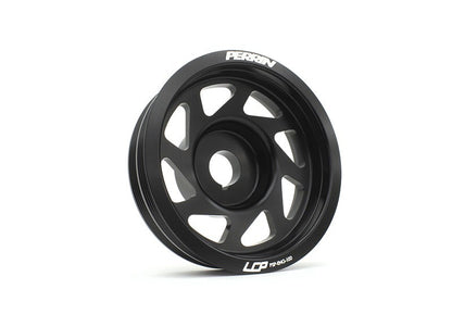 PERPSP-ENG-100BK Perrin Lightweight Crank Pulley - 2015+ STI-Black,