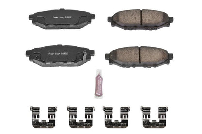 POWZ23-2118 Power Stop Z23 Evolution Sport Performance Carbon Fiber Ceramic Compound Brake Pads (Rear) - 2018-2020 Subaru STI,