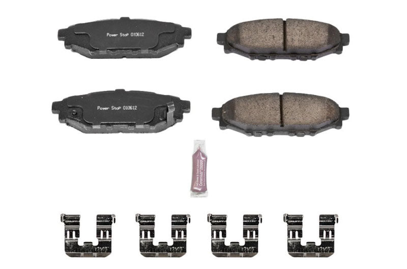 POWZ23-2118 Power Stop Z23 Evolution Sport Performance Carbon Fiber Ceramic Compound Brake Pads (Rear) - 2018-2020 Subaru STI,