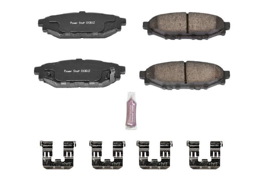 POWZ23-2118 Power Stop Z23 Evolution Sport Performance Carbon Fiber Ceramic Compound Brake Pads (Rear) - 2018-2020 Subaru STI,