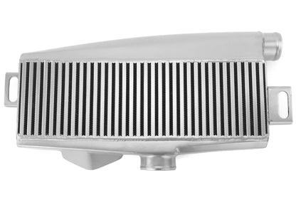 MIMMMTMIC-WRX-01SLRD Mishimoto Silver Top Mount Intercooler w/ Red Hoses - 2002-2007 Subaru WRX / 2004-2007 Subaru STI,