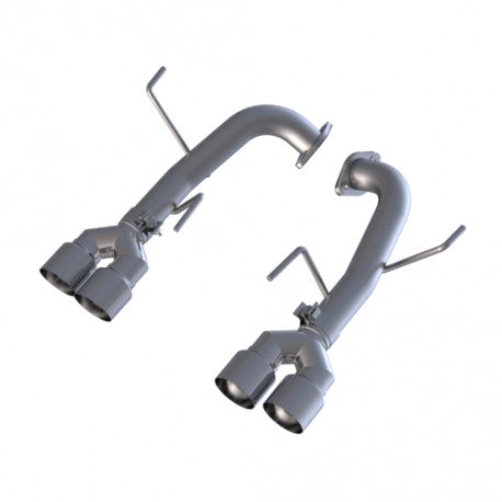 MBRS4801304 MBRP Street 2.5in Quad Tip Axle Back Exhaust - 2015+ WRX / STI-Stainless Steel,