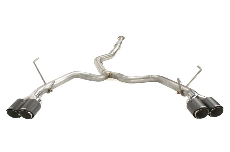 MBRS48023CF MBRP Race 3in Quad Tip Cat Back Exhaust - 2015+ WRX / STI-Carbon Fiber,