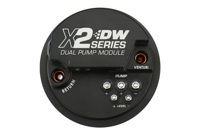 DeatschWerks X2 Series Fuel Pump Module w/o Fuel Pumps - Subaru Models (inc. 2008-2021 WRX / STI / 2008-2018 Forester / 2005-2009 Legacy)