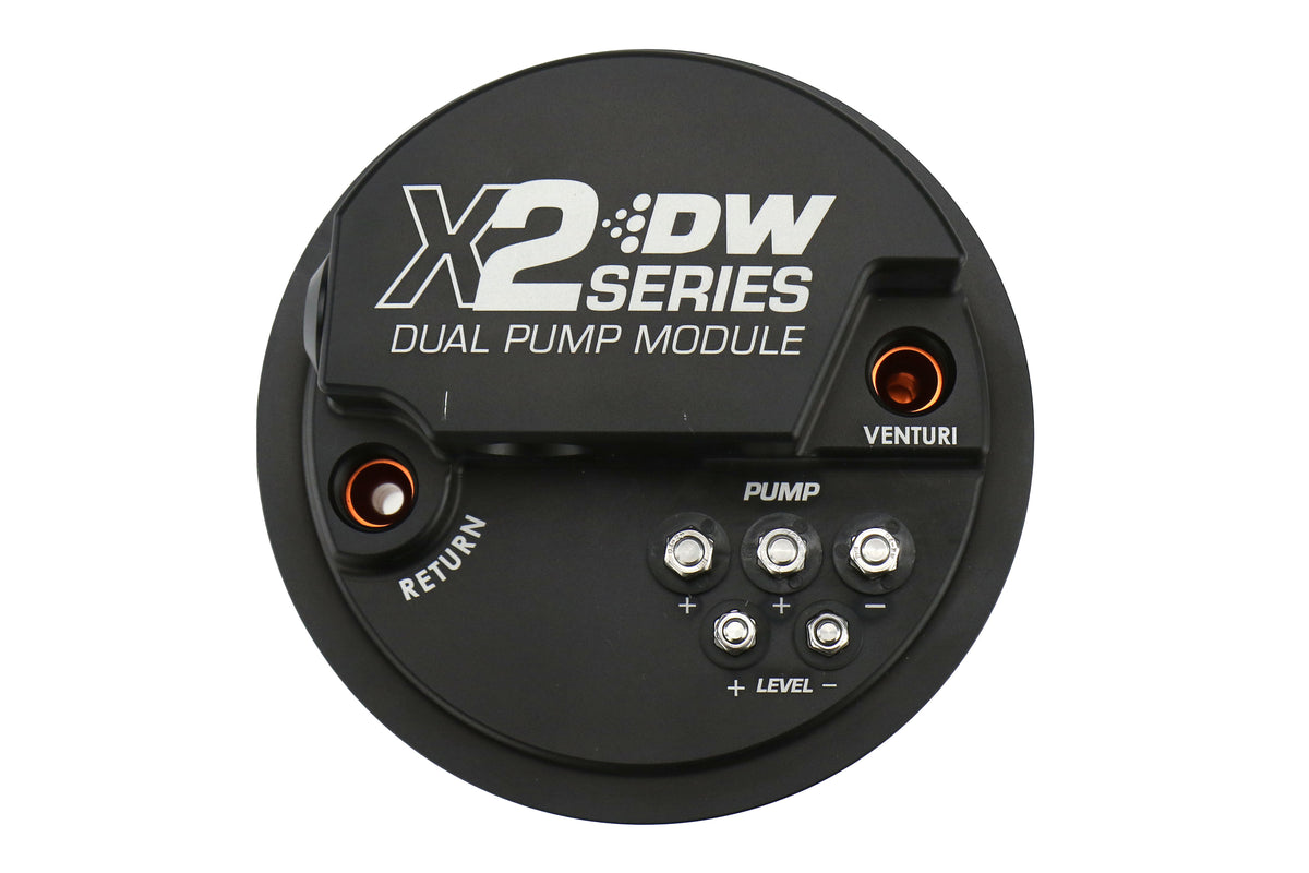 DeatschWerks X2 Series Fuel Pump Module w/o Fuel Pumps - Subaru Models (inc. 2008-2021 WRX / STI / 2008-2018 Forester / 2005-2009 Legacy)