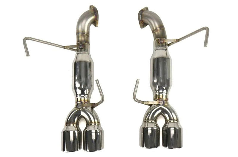 ETS200-60-EXH-104 ETS Axle-Back Exhaust System w/Muffler Polished Tips - 2022+ Subaru WRX,