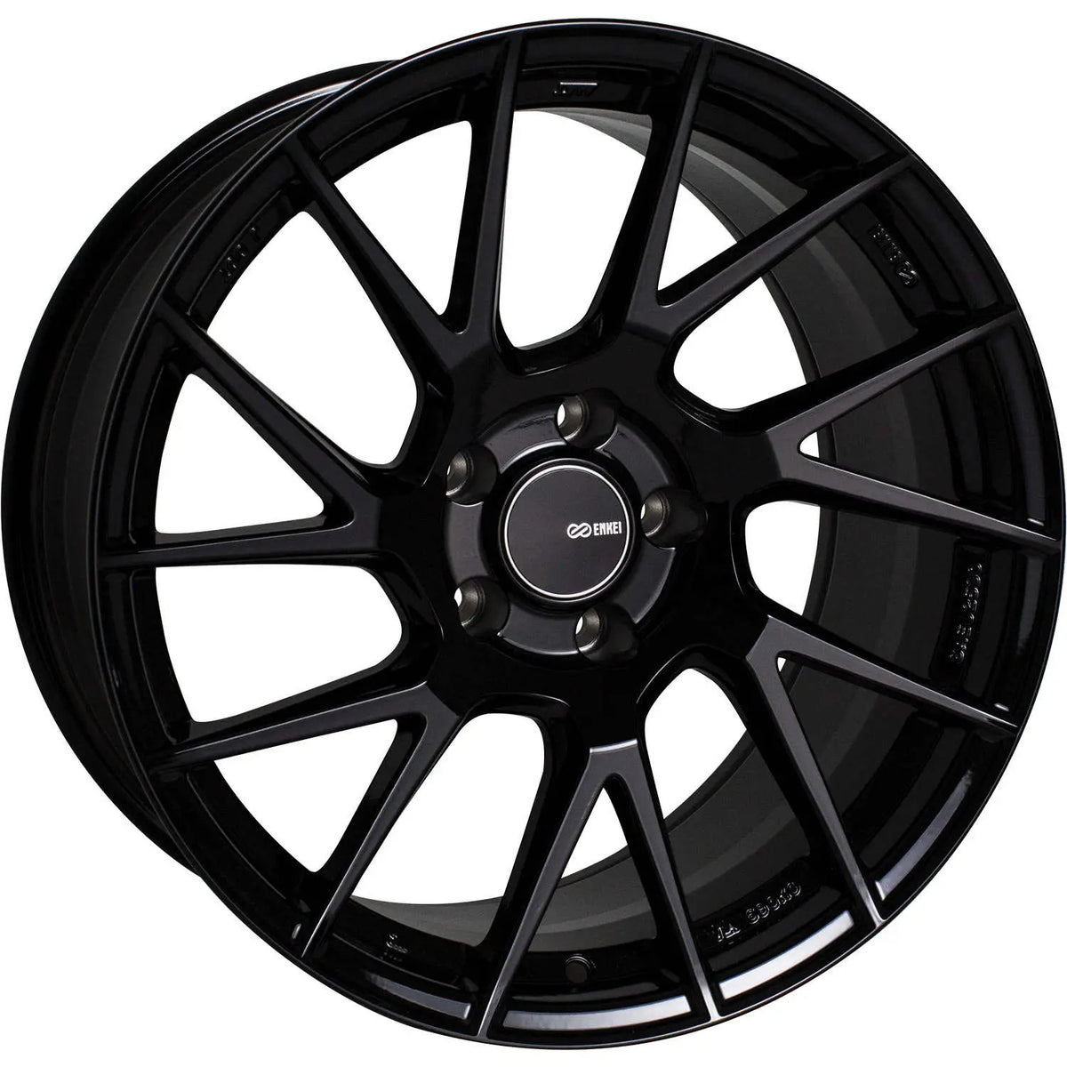 SKU: 507-895-6538BK,,Enkei TM7 18x9.5 +38 Gloss Black,