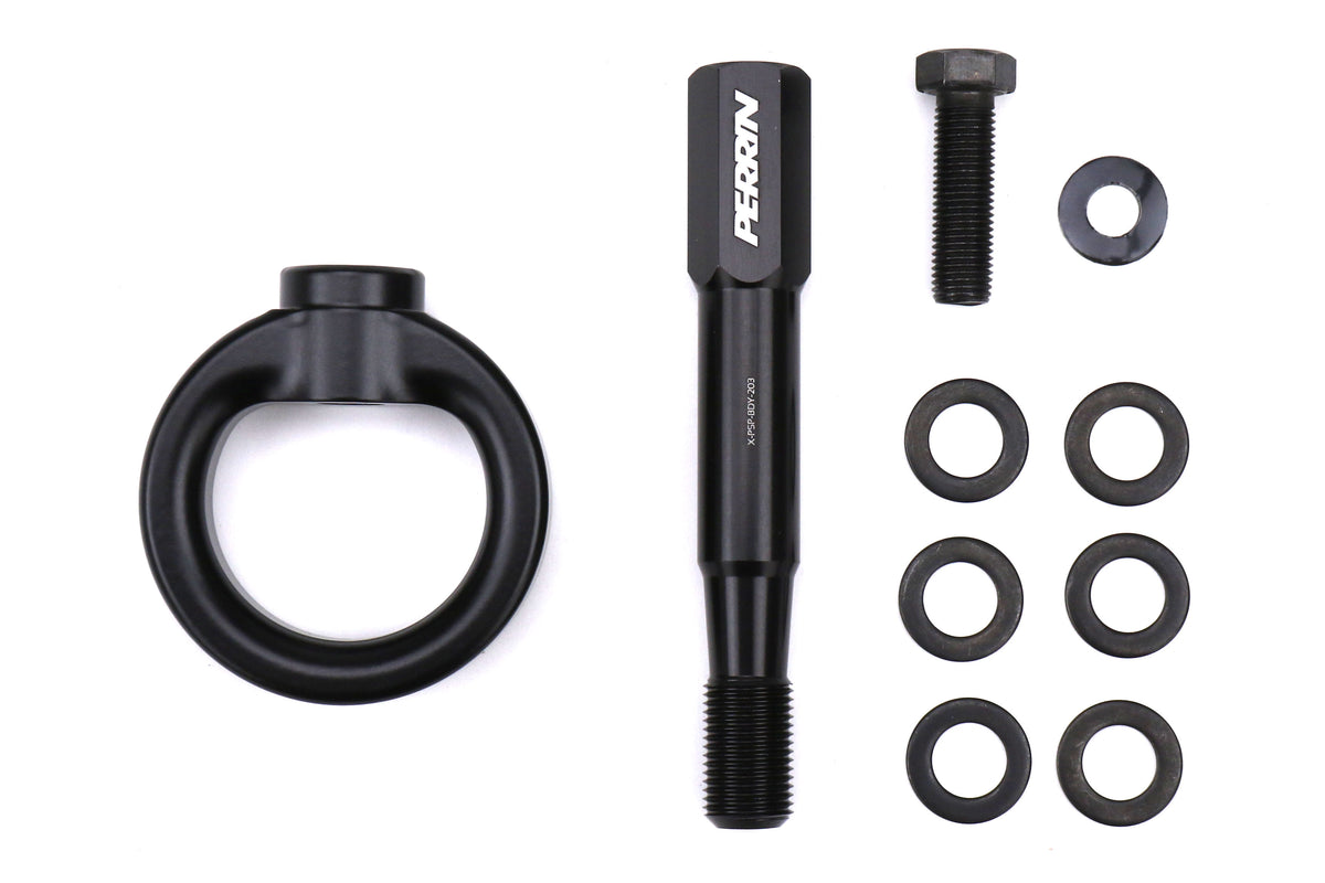 PERPSP-BDY-253BK PERRIN Performance Rear Tow Hook Kit Black,