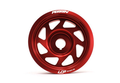 PERPSP-ENG-100RD Perrin Lightweight Crank Pulley - 2015+ STI-Red,