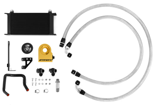 MIMMMOC-WRX-15TBK Mishimoto Oil Cooler Kit - 2015+ WRX -Black Thermostatic,