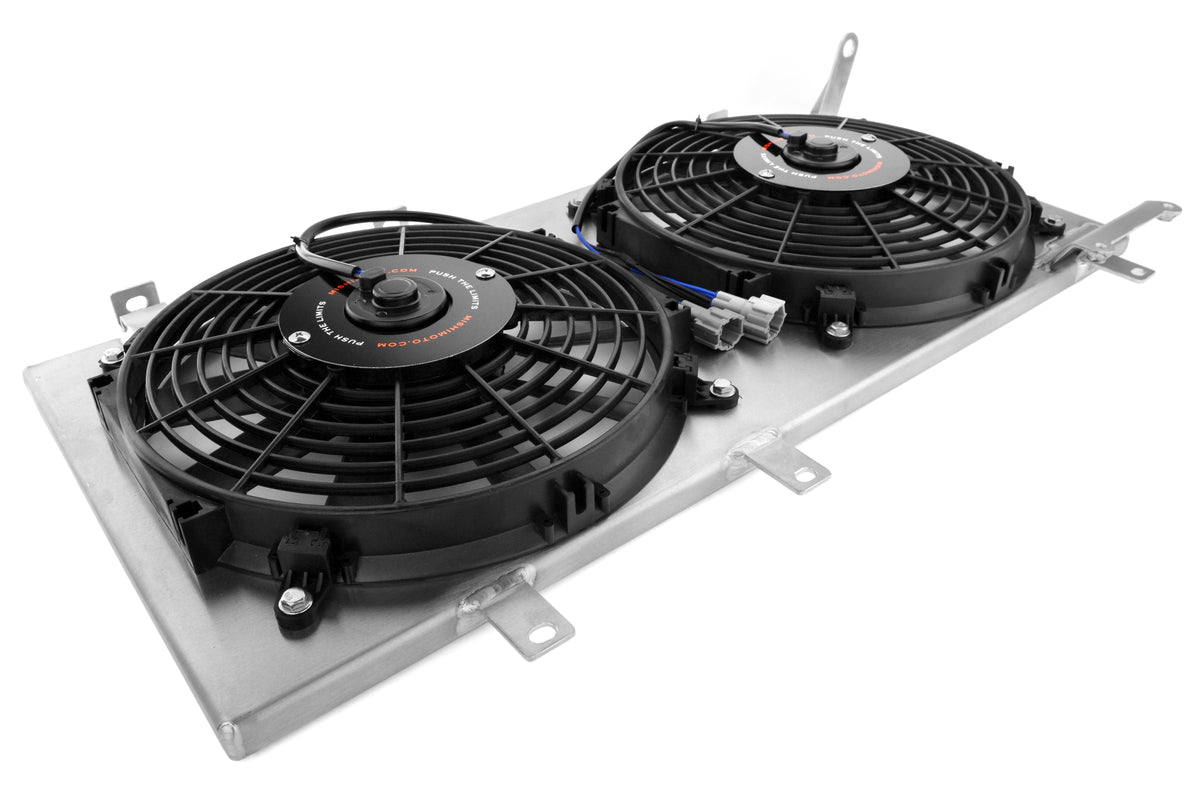 MIMMMFS-WRX-01P Mishimoto Aluminum Fan Shroud Kit - 2002-2007 Subaru WRX/STI,