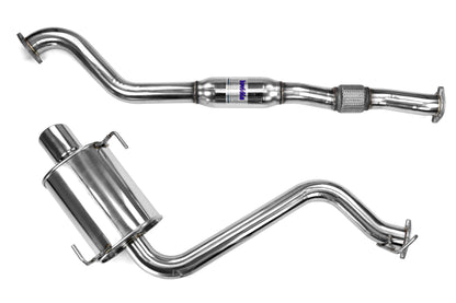 INVHS15SW4G3S Invidia Q300 Resonated Single Exit Exhaust  - 2015+ WRX / 2015+ STI,