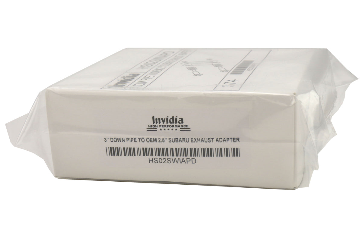 INVHS02SWIAPD Invidia 3in Downpipe to 2.5in Exhaust Adapter,