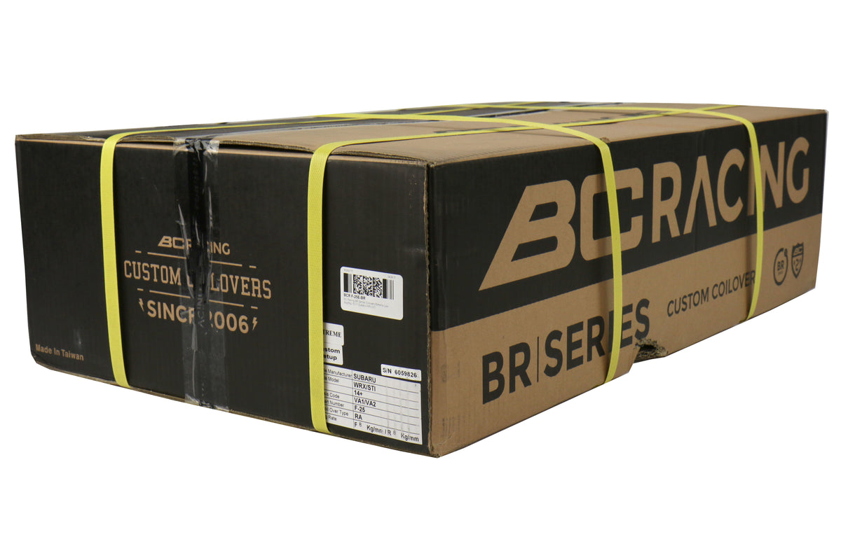 BCRF-25E-BR BC Racing BR Coilovers Extreme Low - 2015+ WRX / 2015+ STI-Default Springs-8k (Default)-8k (Default),