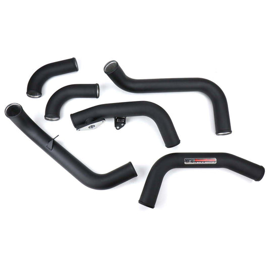 GRM090223 GrimmSpeed FMIC Piping Kit Black Finish - 2008-2014 Subaru STI,