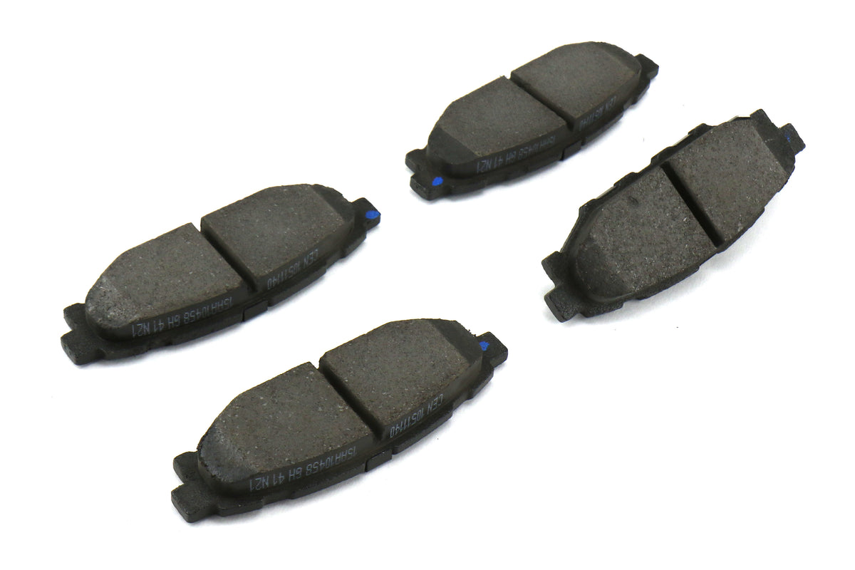 STT105.11140 Stoptech PosiQuiet Ceramic Brake Pads Rear - 2015-2021 Subaru WRX / 2013-2021 FRS / BRZ / 86,