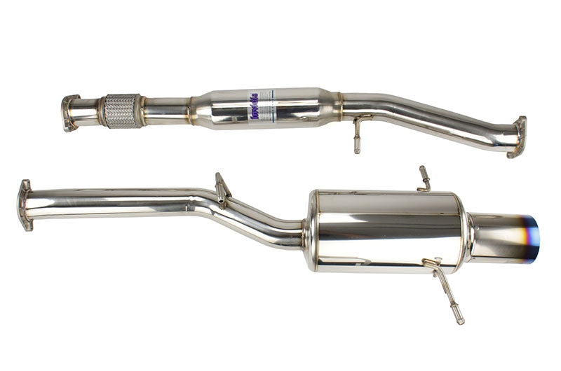 INVHS02SW1G2T Invidia G200 Cat Back Exhaust Titanium Tip - 2002-2007 Subaru WRX/STI,