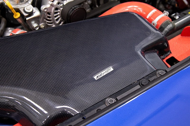 CGS005701C ChargeSpeed Air Intake Cover - 2015+ WRX / STI-Carbon Fiber,