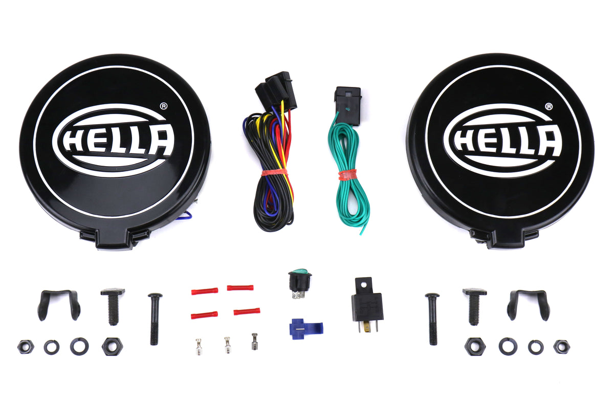 HLA5750991 Hella 500 Series Black Magic Driving Lamp Kit (2 Light Kit),
