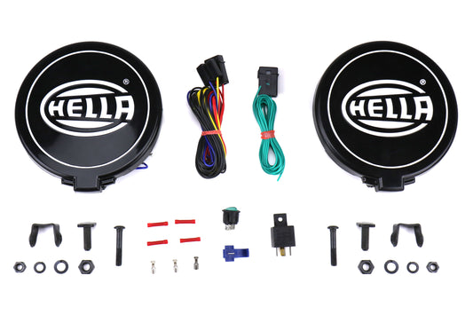 HLA5750991 Hella 500 Series Black Magic Driving Lamp Kit (2 Light Kit),