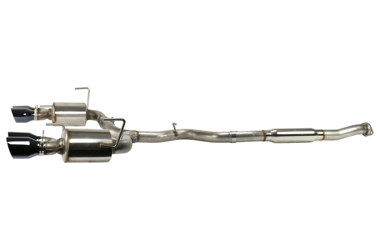 AWE3015-43102 AWE Touring Edition Exhaust Diamond Black Quad Tips (102mm) - 2015+ WRX,