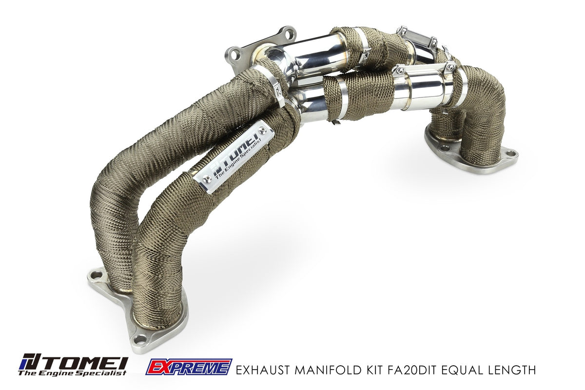 TOMTB6010-SB04B Tomei Expreme Equal Length Exhaust Manifold Kit - 2015+ WRX / 2014+ Forester XT,