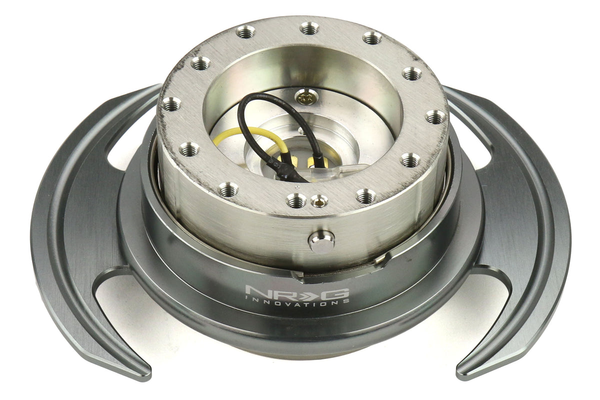 NRGSRK-650GM NRG Generation 3 Quick Release Steering Wheel Adaptor : Gunmetal Body / Gunmetal Ring (SRK-650GM),