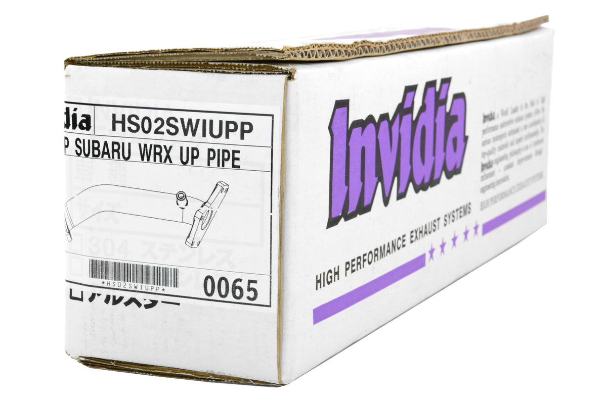 INVHS02SW1UPP Invidia Up Pipe with EGT Bung - 2015+ STI,