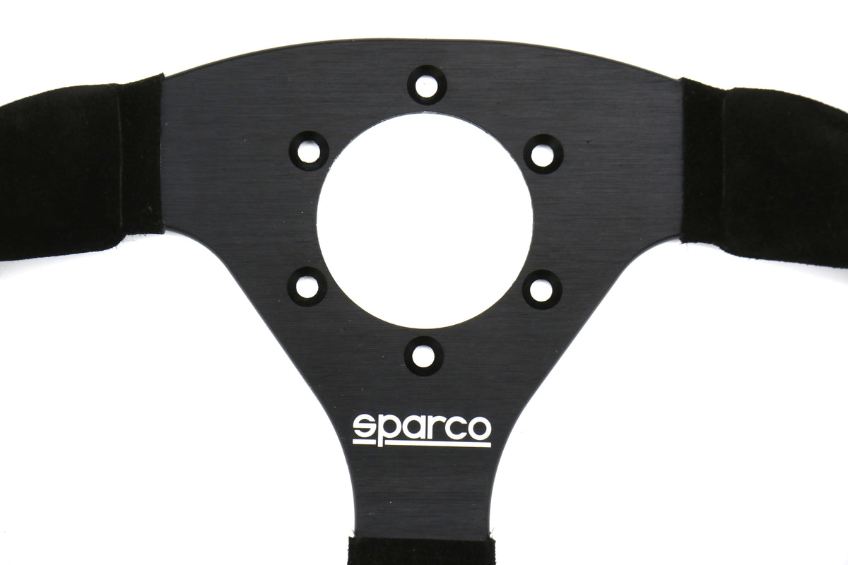 SPR015TRGS1TUV Sparco L360 Black Seude Steering Wheel - Universal,