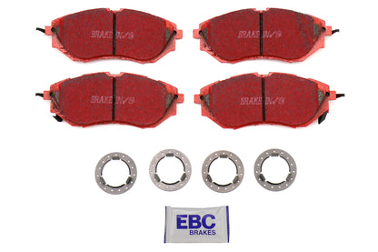 EBCDP31583C EBC Redstuff Brake Pads (Front) - 2015+ WRX / 2014+ Forester (Non XT),