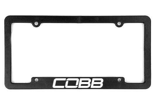 COBCO-PFRAME-NEW New Cobb Black License Plate Frame,