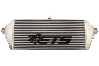 ETS200-20-IC-007 ETS Front Mount Intercooler Silver Core Black Stencil - 2008-2014 Subaru STI,