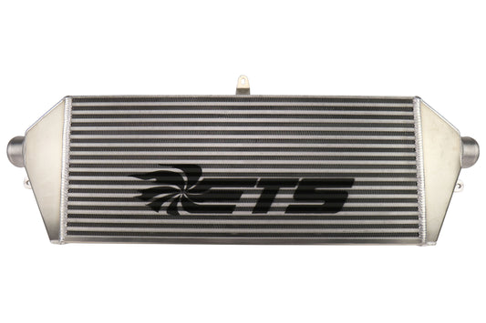 ETS200-20-IC-007 ETS Front Mount Intercooler Silver Core Black Stencil - 2008-2014 Subaru STI,