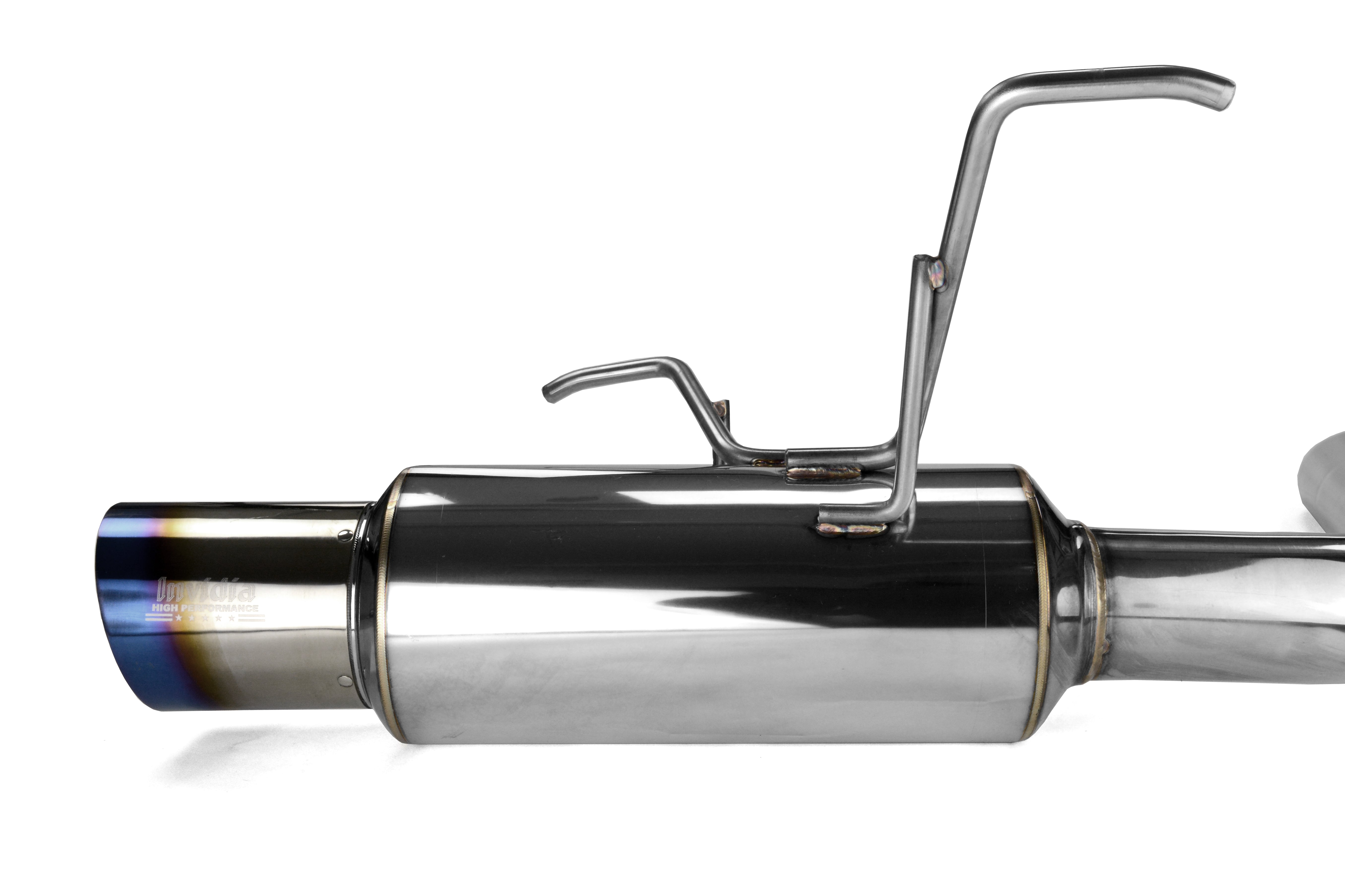 Invidia N1 Racing Series Single Exit Cat-Back Exhaust - Titanium