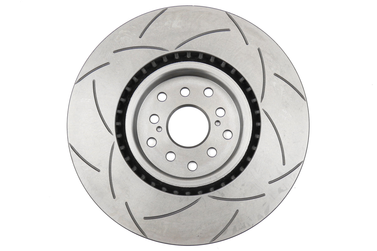 DBB654S-10 DBA T2 Street Series Slotted Rotors (Front) - 2015-2017 STI,